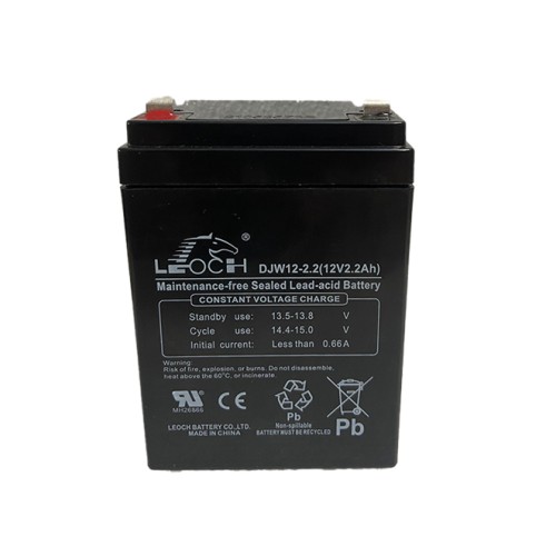 理士电瓶DJW12-2.2 阀控式12V2.2AH电池